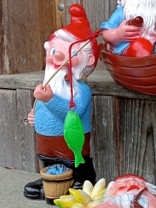 Angler-Zwerg für die Deko am Gartenteich, 35 cm hoch 11