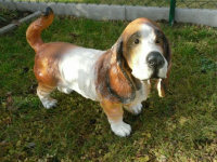 Basset: Deko- Hundefigur