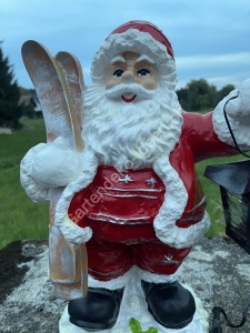 Beleuchtete Weihnachtsmann Figur