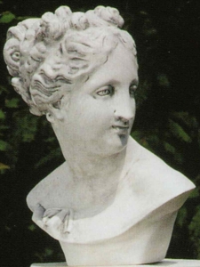 Büste der Paula von Canova, 43 cm hoch