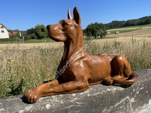 Lebensgrosse Figur - Deutsche Deko Dogge