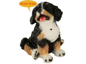 Berner Sennenhund, kleine Dekofigur bellend, 32cm hoch 2