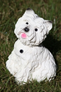Westie Dekohund mit Bewegungssensor, bellt, 22 cm hoch 3