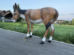 Deko Esel Garten lebensgross 