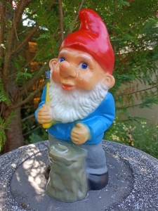 Handwerker Gartenzwerg Schmied, 27 cm hoch 2