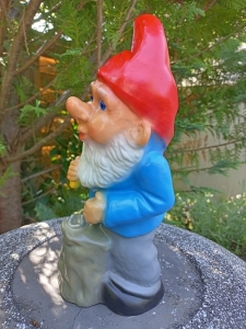 Handwerker Gartenzwerg Schmied, 27 cm hoch 1