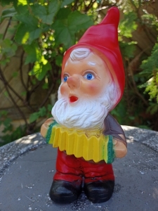 Musiker- Zwerg mit Handharmonika, 20 cm hoch 2