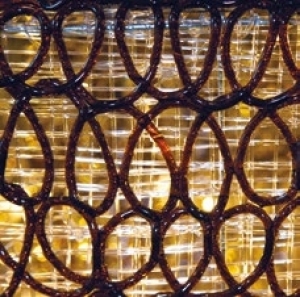 Material-Detail vom LED-Rentier