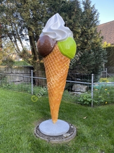 Riesen Eis Eistüte Aufsteller 2 Meter