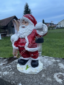 Deko Weihnachtsmann Figur für draussen 40 cm hoch