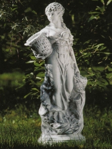 Klassische Statue Frau Otgera Gartenskulptur, 70 cm 4