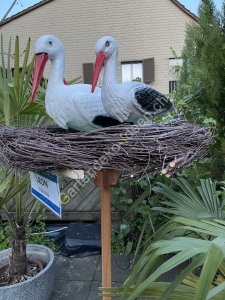 Storch Geburtstafel Storch Deko zur Geburt 4