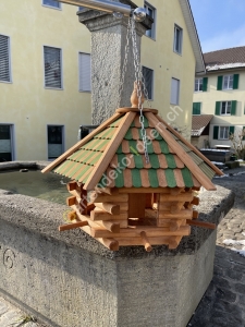 Grosse Vogelfutterstation zum Aufhängen