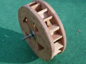 Wasserrad zur grossen Wassermühle, Ø 42 cm 4